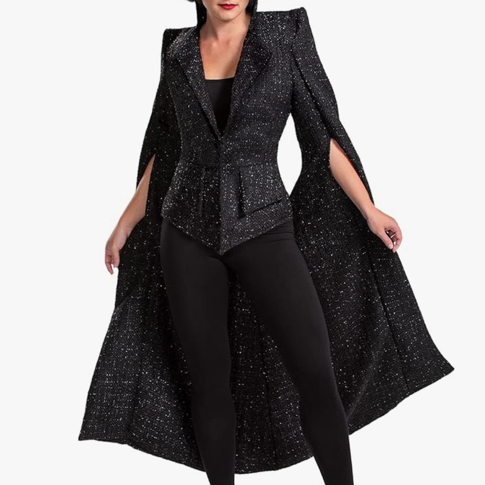 Disney Black Satin Garment (XL 18-20)